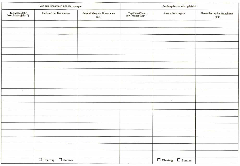 Erg�nzung zu Muster 2 (Verwendungsnachweis) - Seite 2